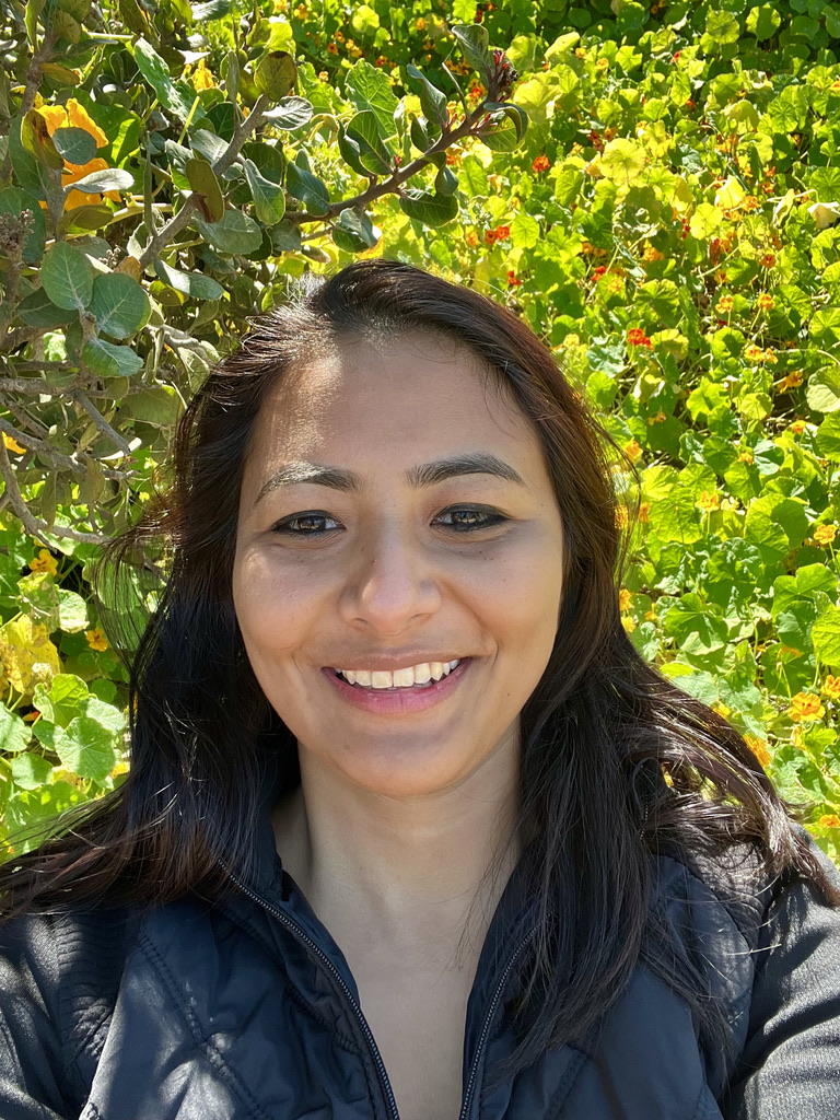 Photo of one of the instructors Megha Joshi